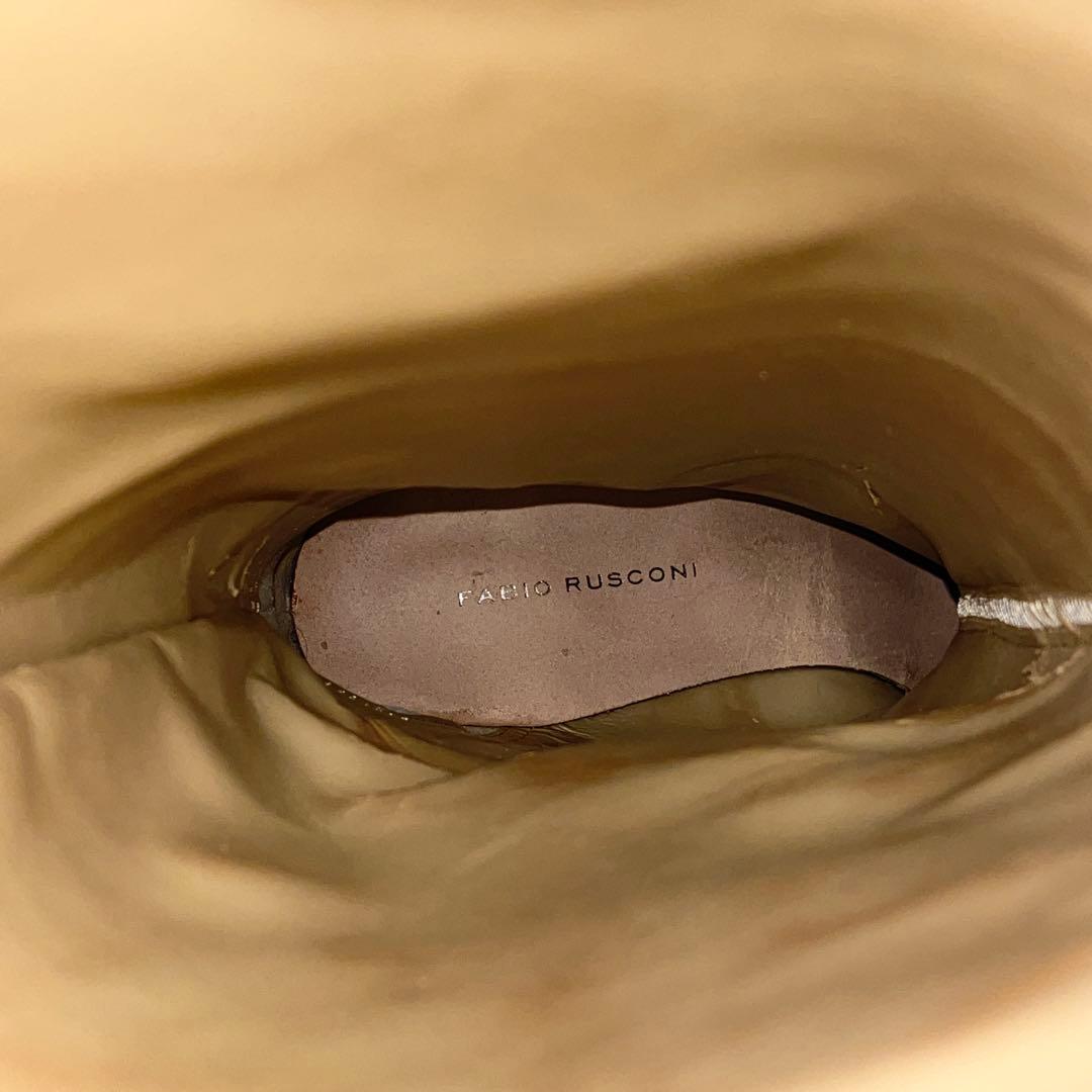 ⭐️未使用級⭐️　ファビオルスコーニ　ロングブーツ　ジョッキーブーツ　ブラウン