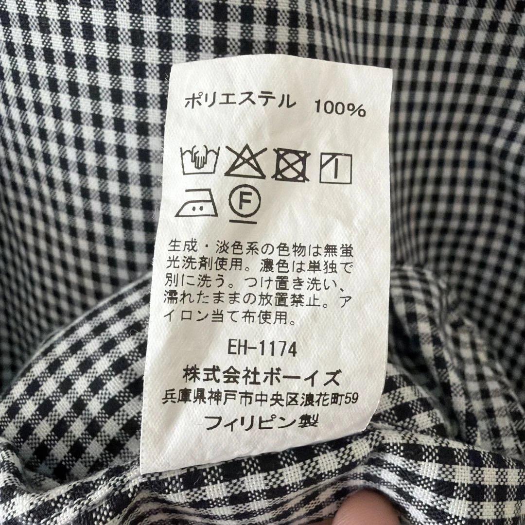 DANTON ボタンダウンギンガムチェックシャツ 36 Ladies