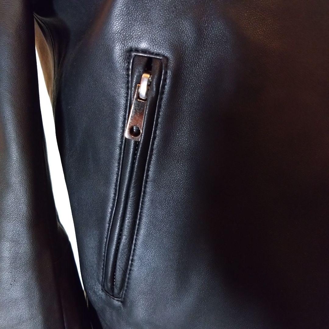 ぴたろさまリクエスト ★UNITED TOKYO ラムレザーセミダブルライダース