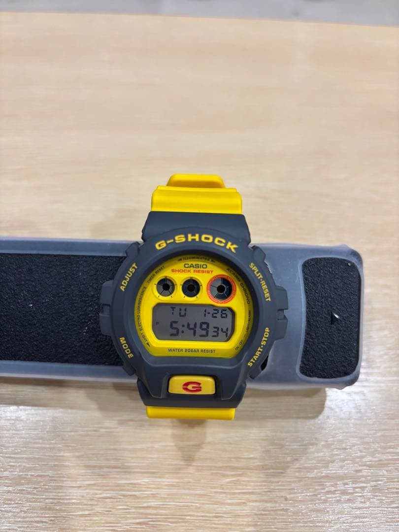 Gショック　 DW-6900Y-9JF 大人気のジェイソンカラー