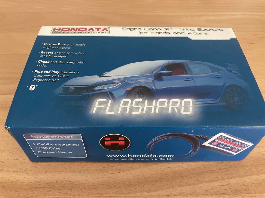 Hondata FlashPro Civic FK7 FC1 スプーン