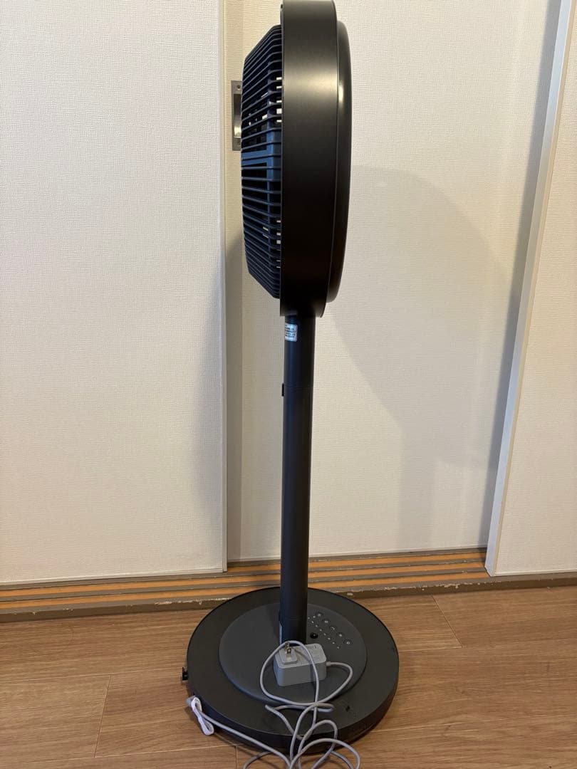 スタンド型ファン ブラック2025年製