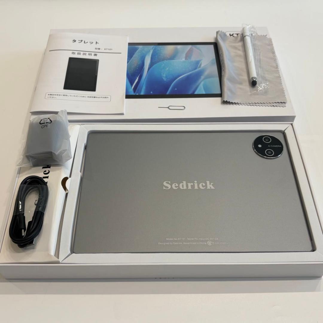 Android15 タブレット 本体 12GB+64GB+1TB 10.1インチ