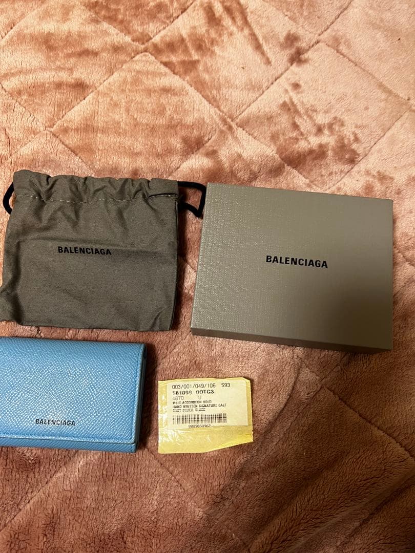 BALENCIAGAカードケース ヴィル・アコーディオンカードホルダー名刺入れ