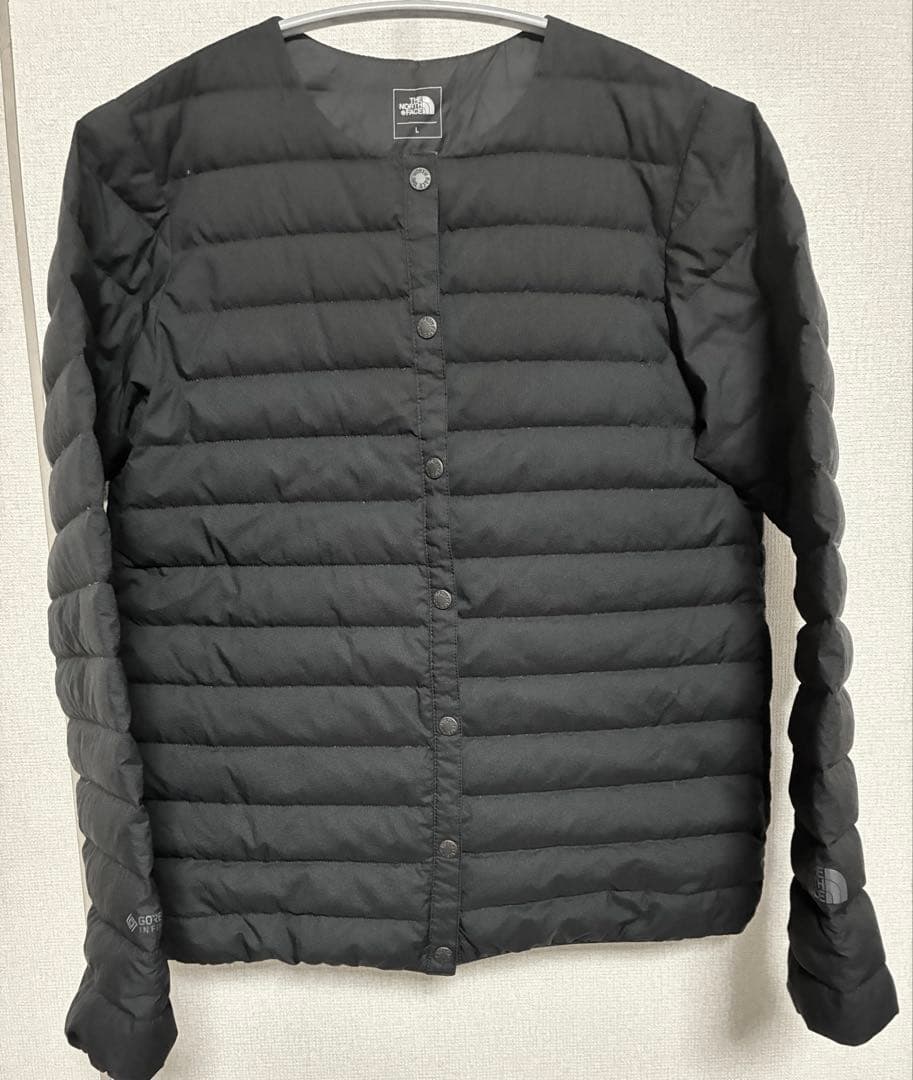 美品 ノースフェイス ウィンドストッパーゼファーシェルカーディガン　レディース