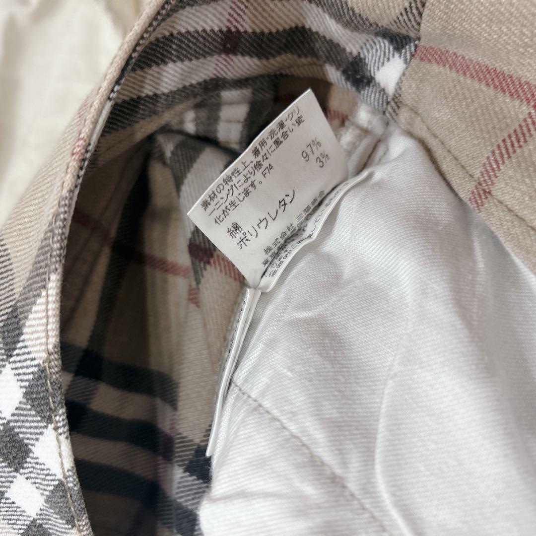 【コーデ売り】 バーバリーロンドン シャツ パンツ ノバチェック M パイル