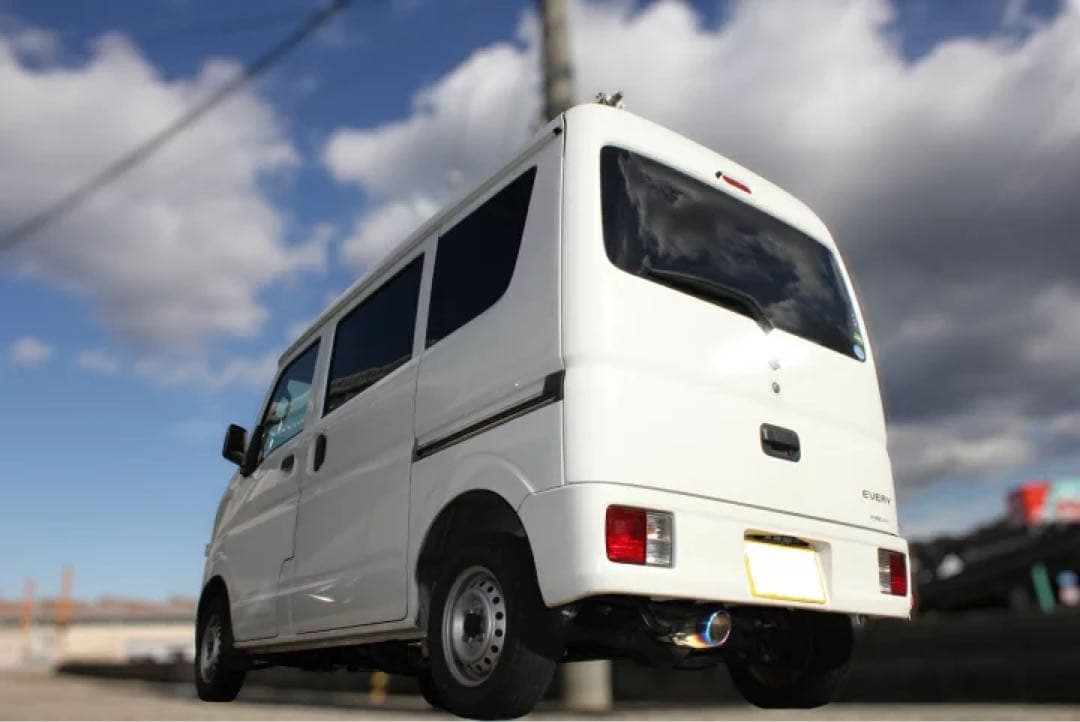 Bluefin スズキ エブリィ バン HBD-DA17V 1本出しマフラー