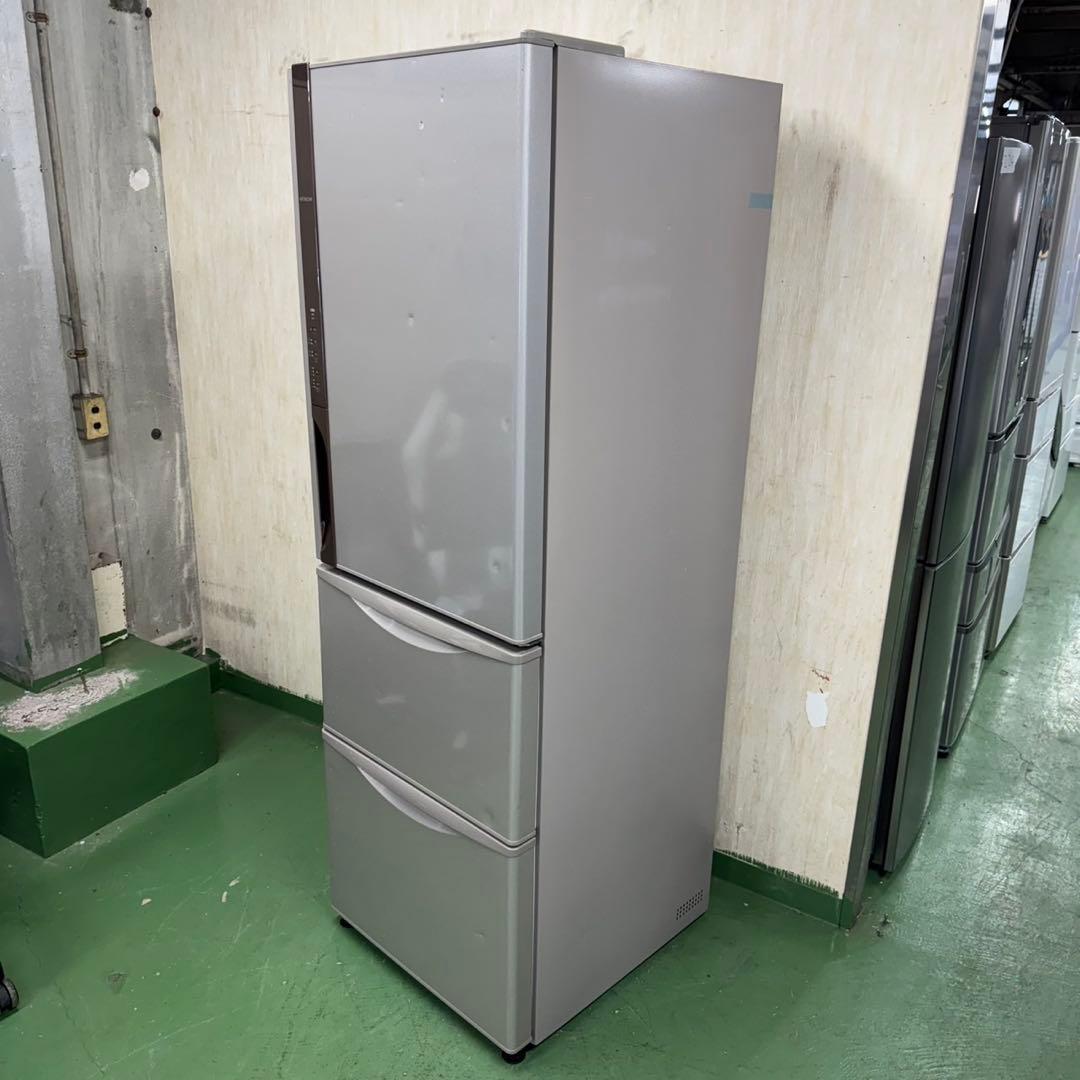 228 日立　大型冷蔵庫　300L強　小型　家庭用　右開き　自動製氷　大人気