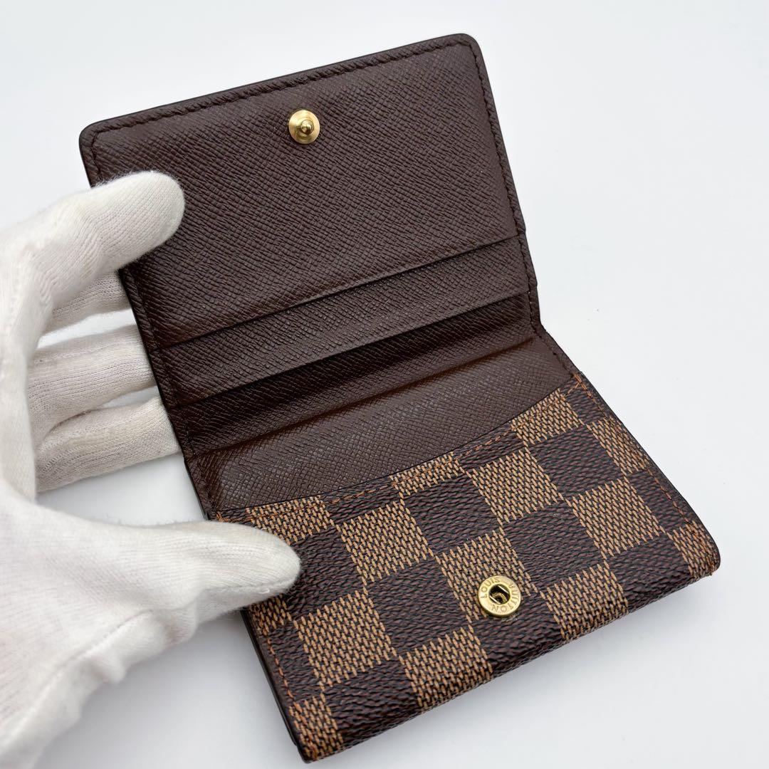 【超美品】ルイヴィトン ラドロー ダミエ ケース