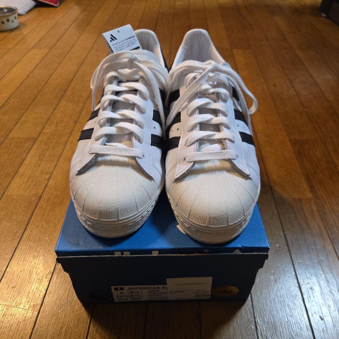 adidas スーパースター82 JI2025 ホワイト/ブラック