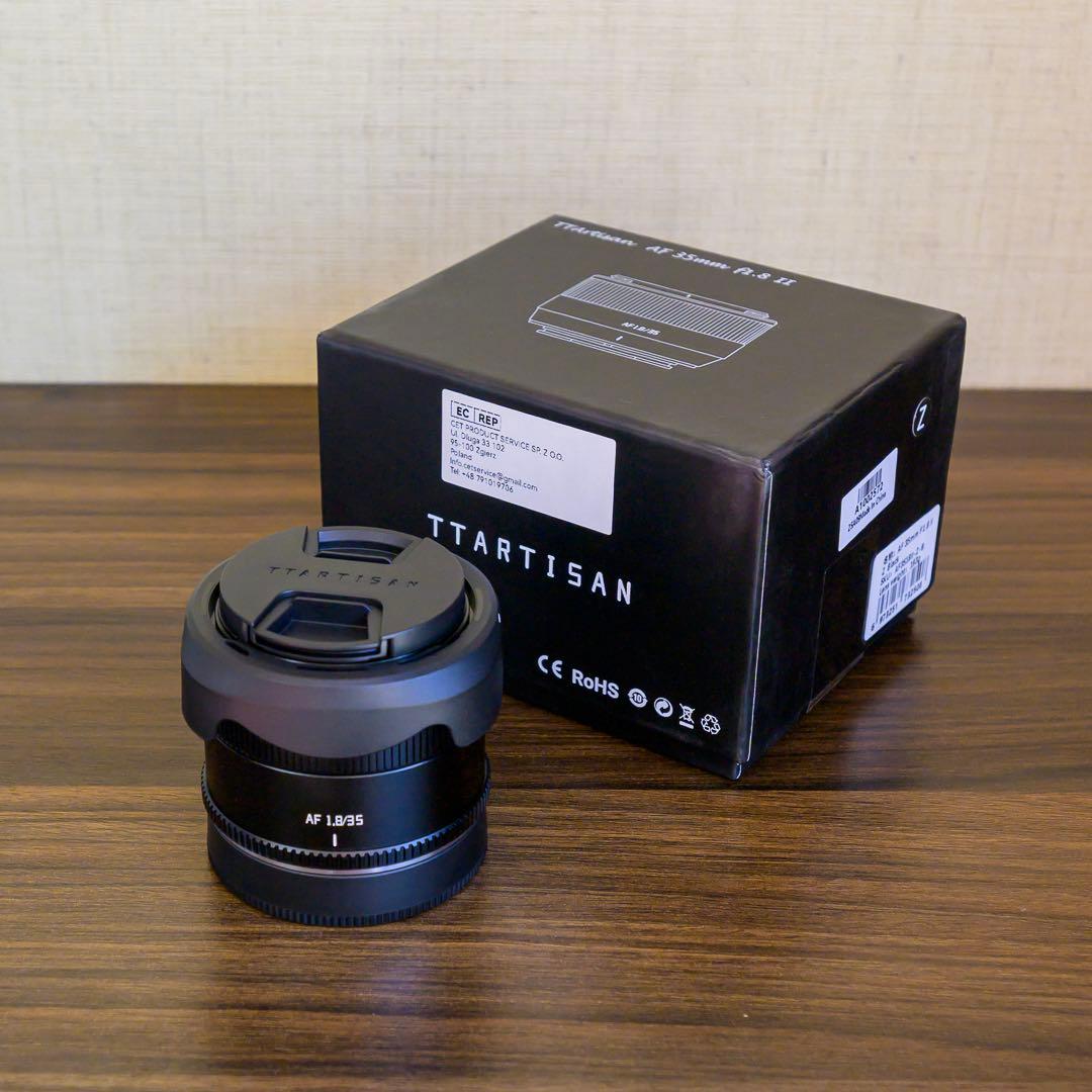 TTArtisan AF 1.8 35mm Ⅱレンズ　zマウント　aps-c