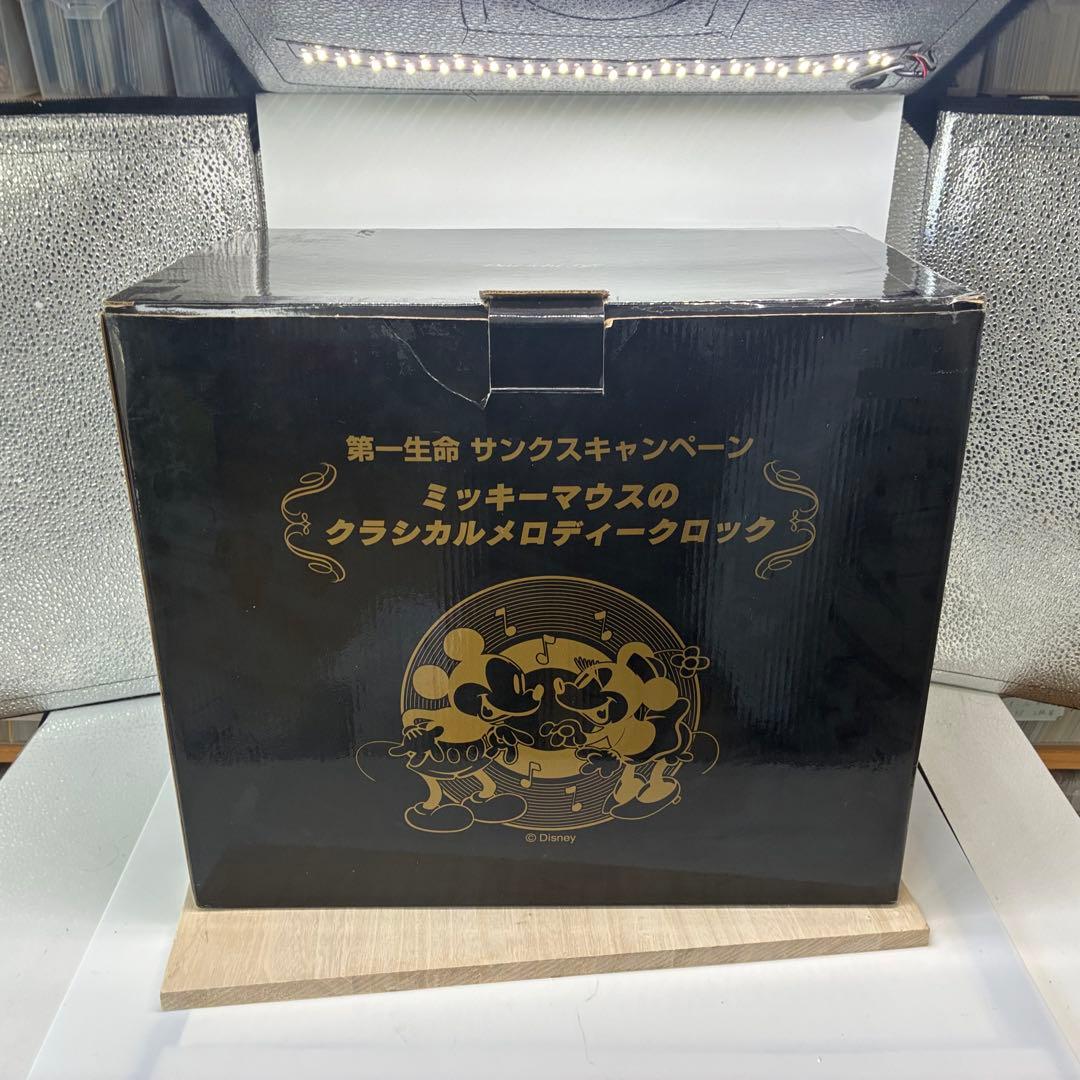未使用品 ミッキーマウスのクラシカルメロディクロック　ディズー オルゴール