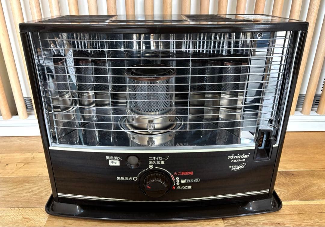 石油ストーブ トヨトミ メンテナンス 済み 芯交換 済み