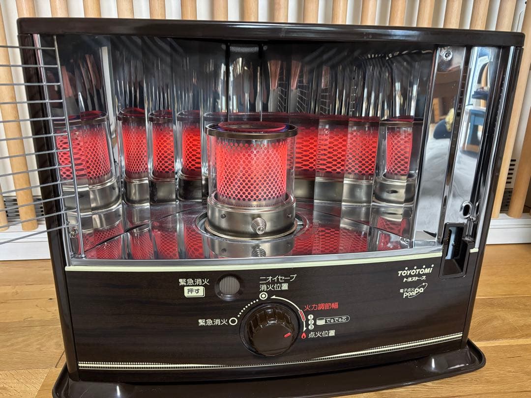 石油ストーブ トヨトミ メンテナンス 済み 芯交換 済み