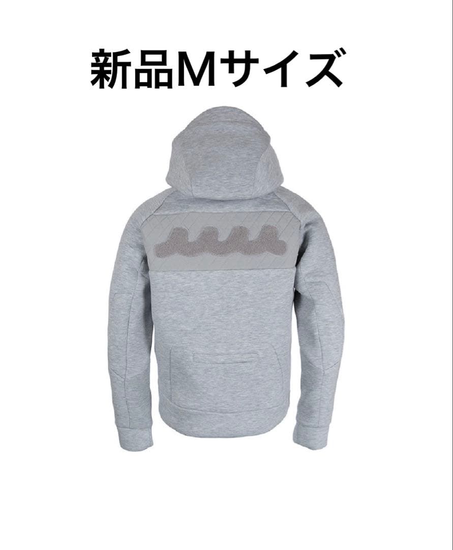 【新品】mutaMARINEボンディングパーカー　グレーMサイズ
