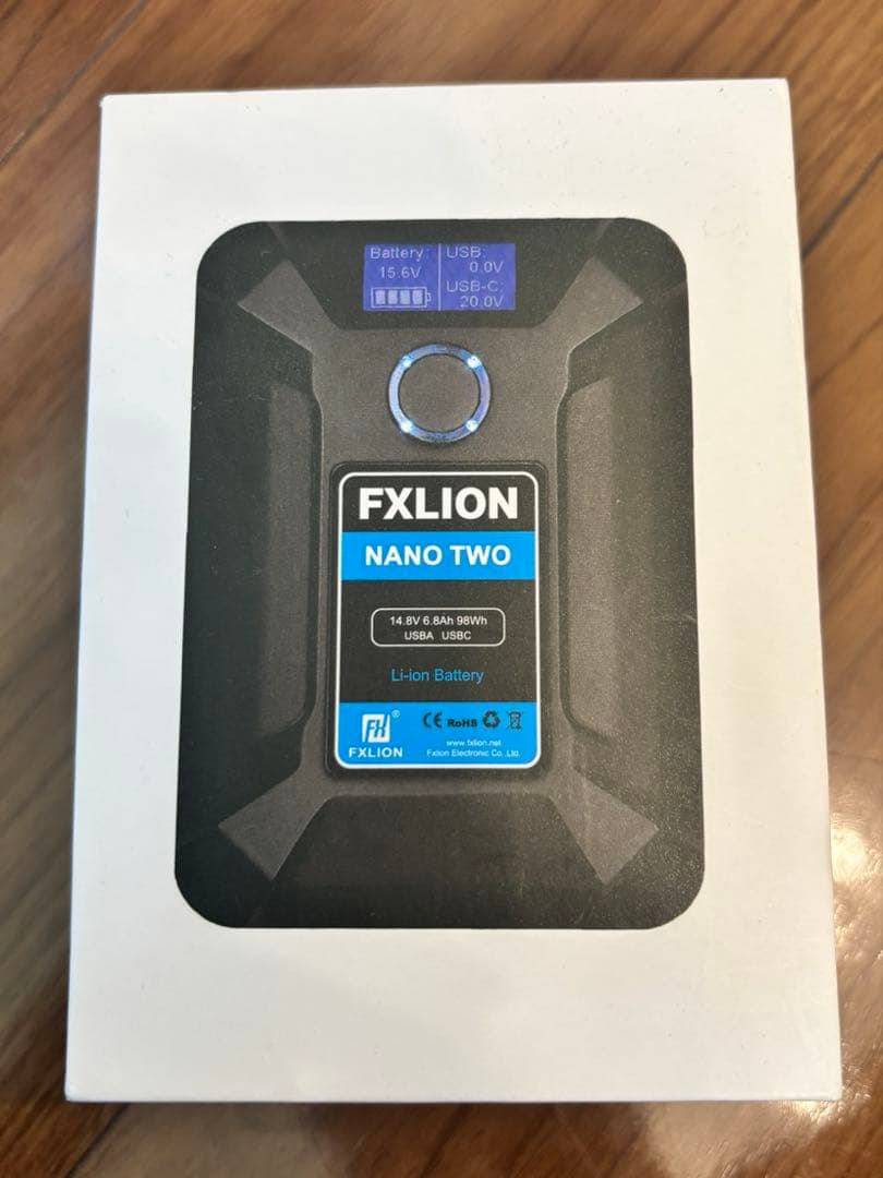 FXLION ＶマウントバッテリーNANO TWO 14.8V 98Wh