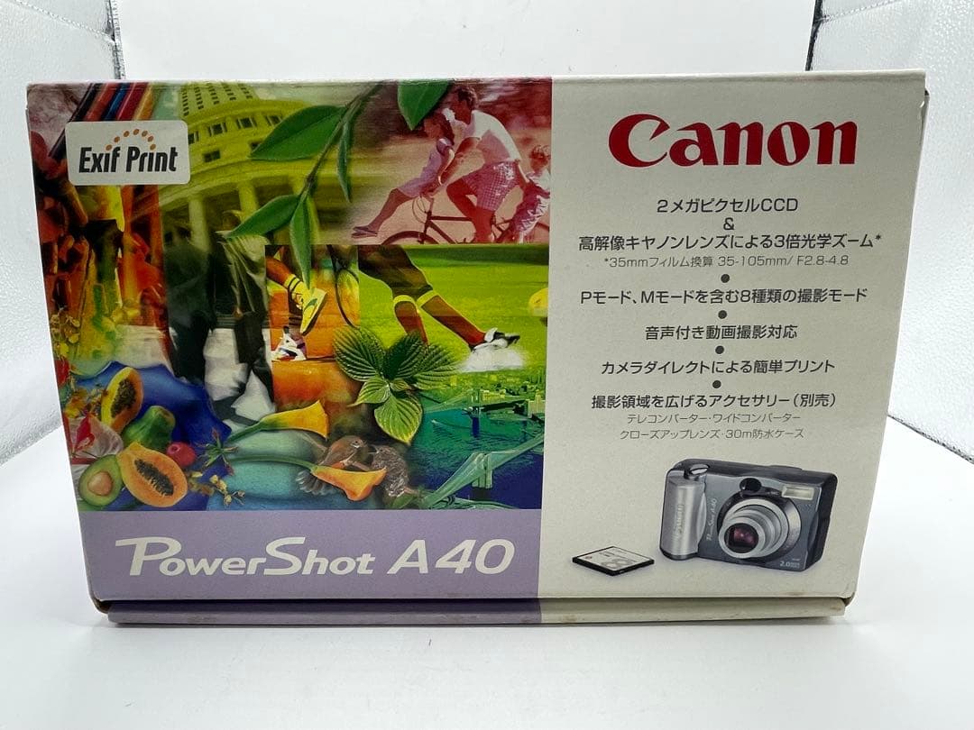 B　Canon PowerShot A40 デジタルカメラ 本体