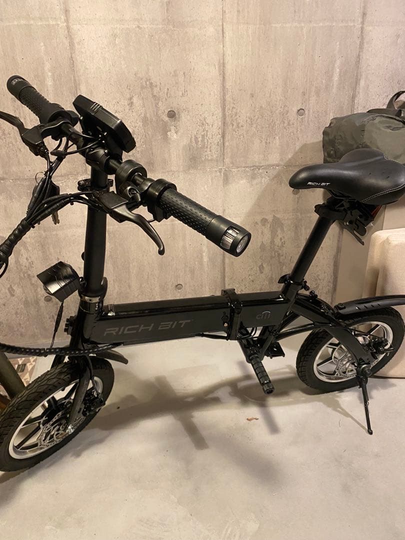 訳あり　RICHBIT CITY リッチビット ブラック 自転車