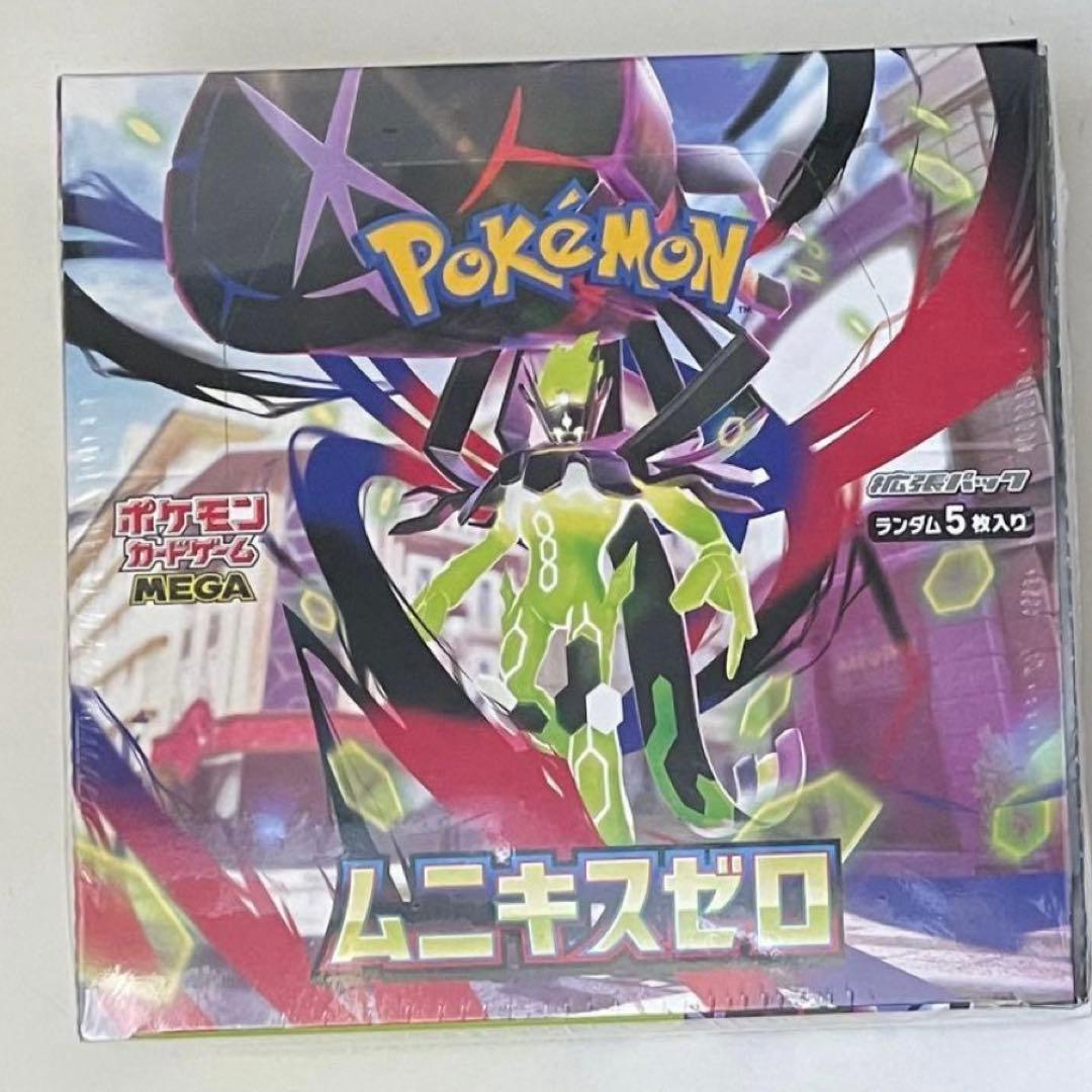 新品未開封　ポケモンカード　ムニキスゼロ　1BOXシュリンク付き