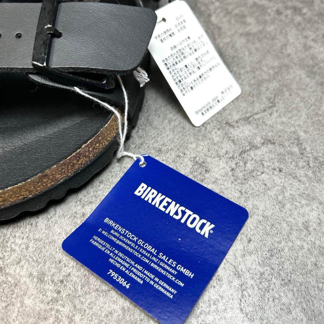 新品・タグ付き【ビルケンシュトック】アリゾナ/ビルコフロー/ブラック/24/幅広