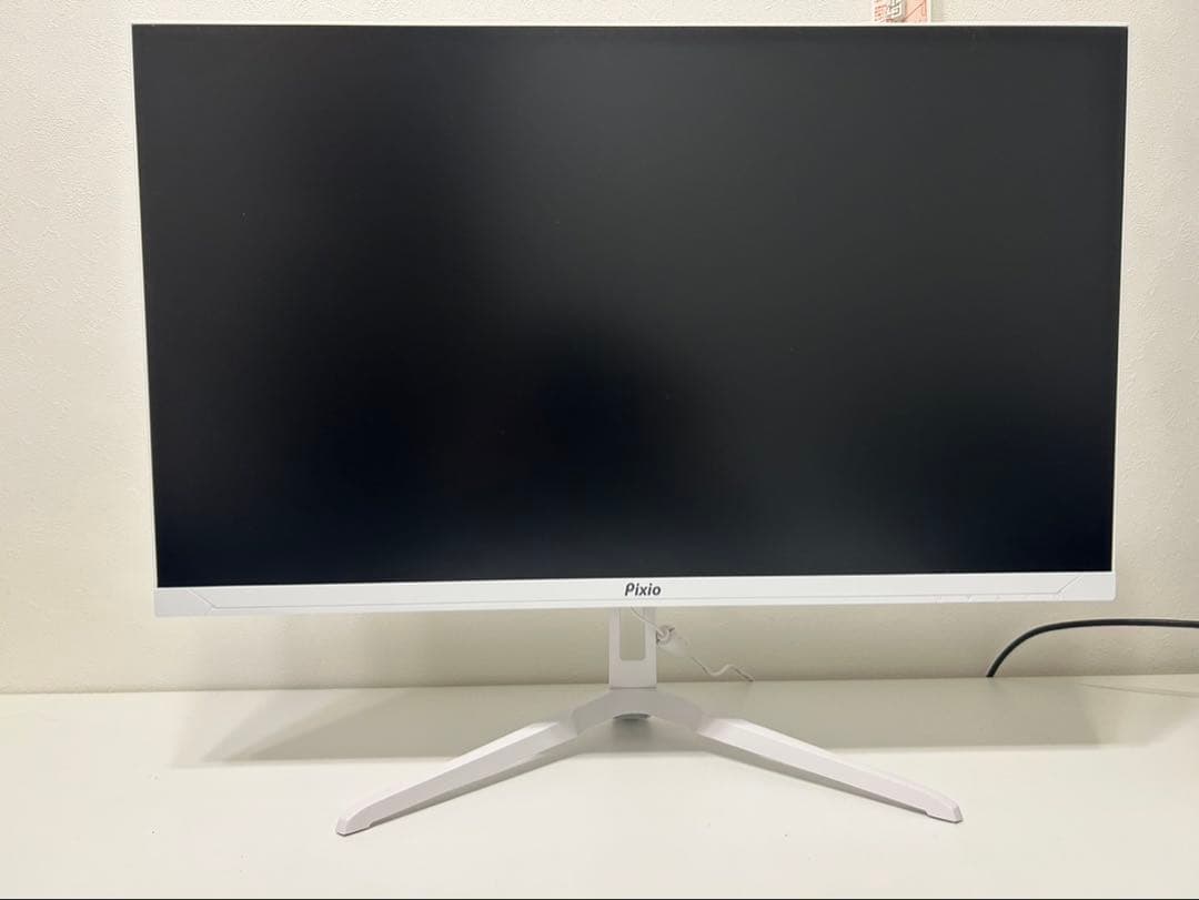 Pixio ホワイト モニター 本体　23.8インチ