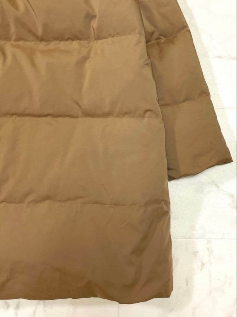 ☆極美品☆フレームワーク 定価49,500円 フードダウンコート ベージュ 40