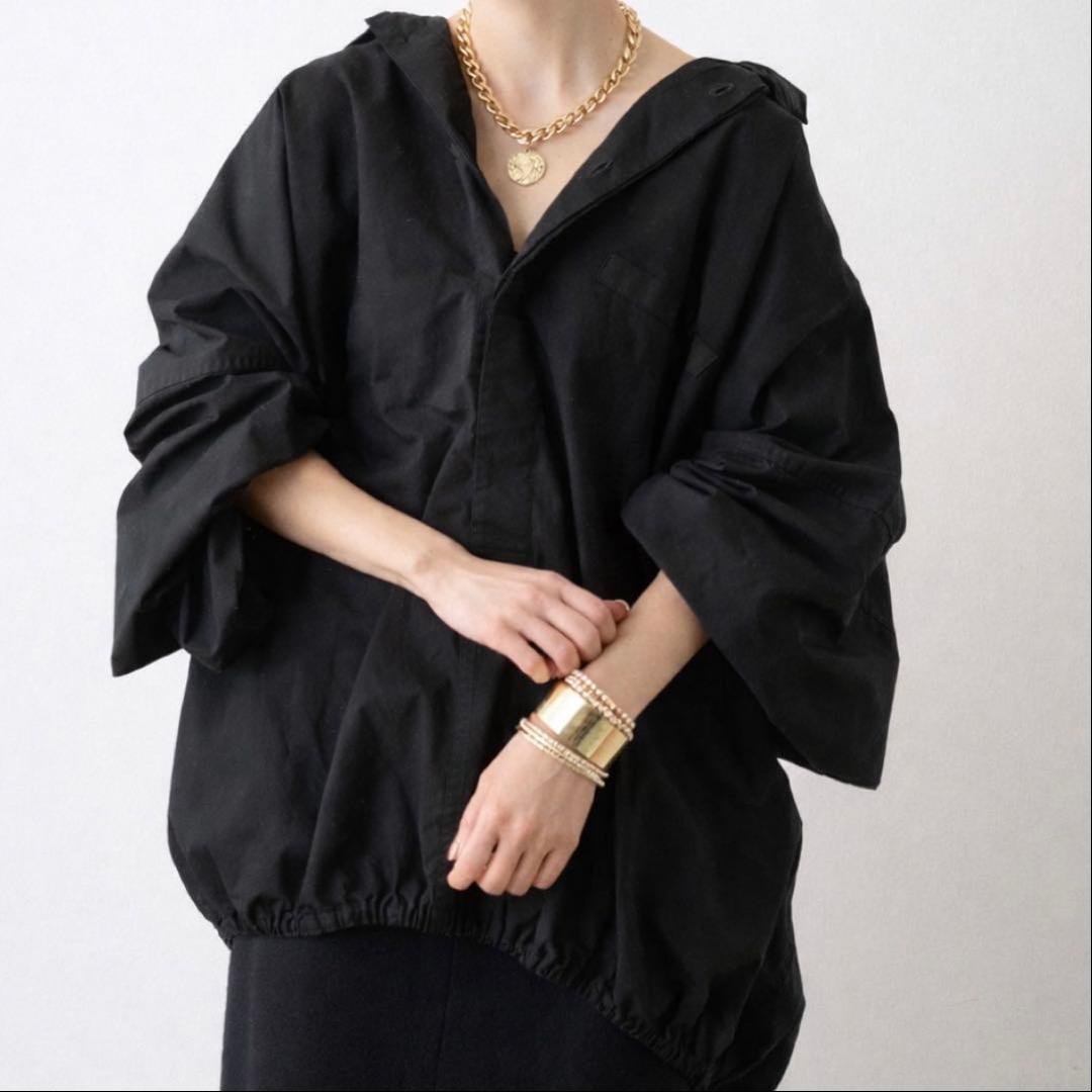 【美品】イルワンエイティ/スリーピングスモック/プルオーバー/ギャザー/バルーン