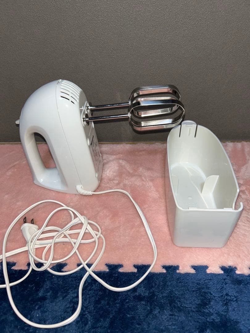 【外箱欠品・展示未使用品】パナソニック ハンドミキサー 泡立て器 MK-H4-W