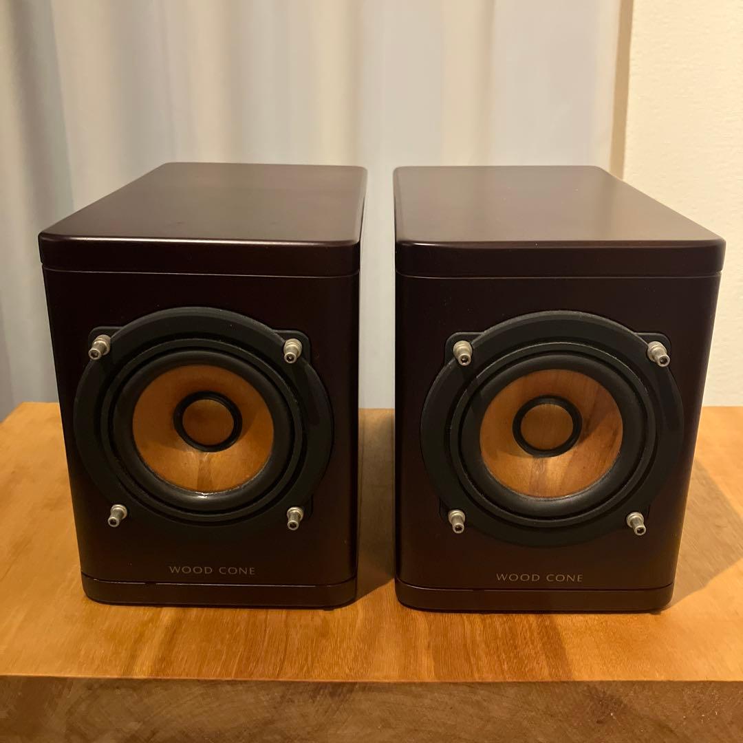 WOOD CONE スピーカー　ビクター JVC 最大入力50W