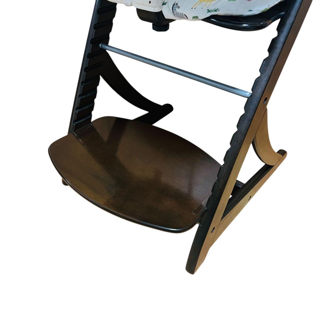 大和屋 すくすくチェアイーエヌテーブル&ガード付　カバー付属　ダークブラウン