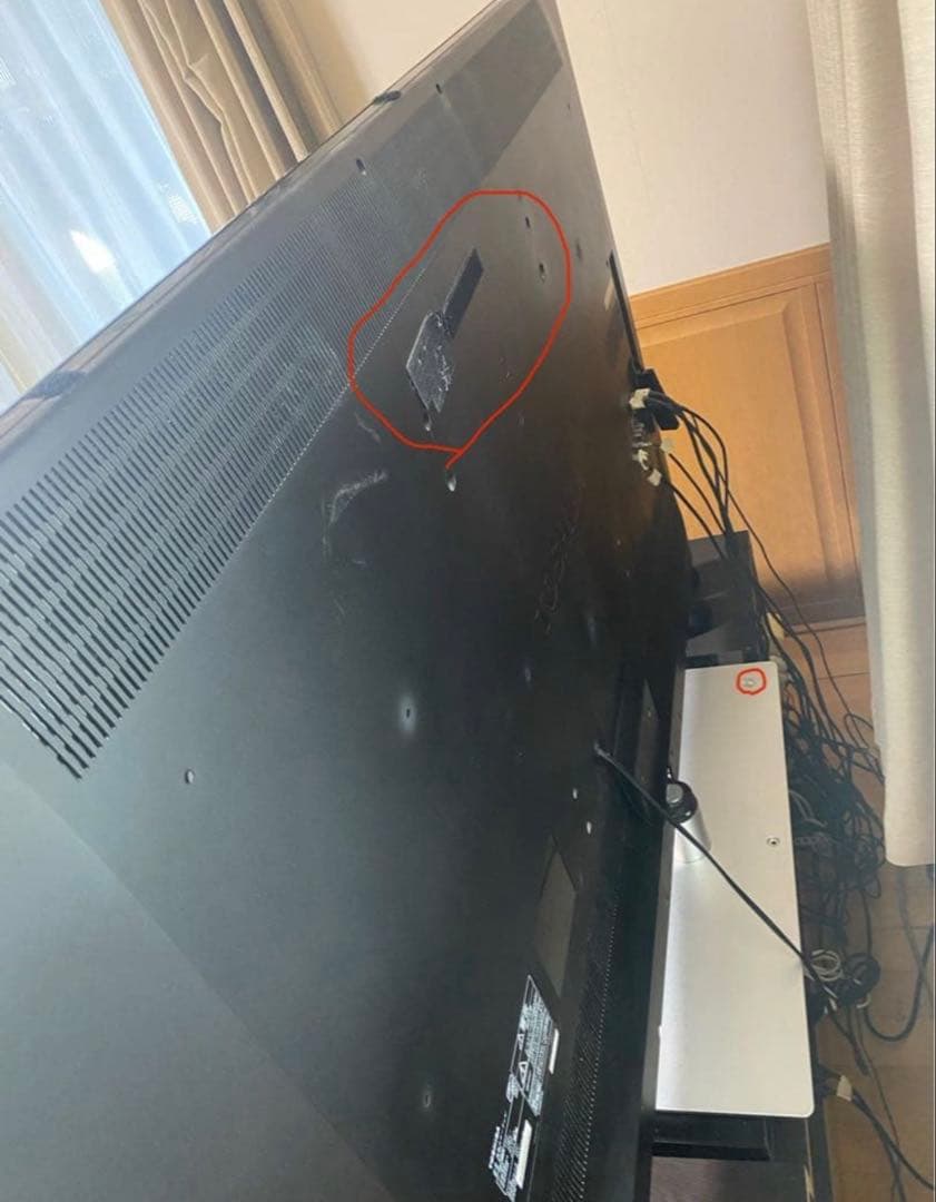 TOSHIBA 65J7 65インチ液晶テレビ　リモコン付き