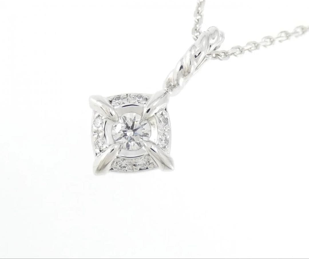 sjx ホワイトゴールドネックレストップ