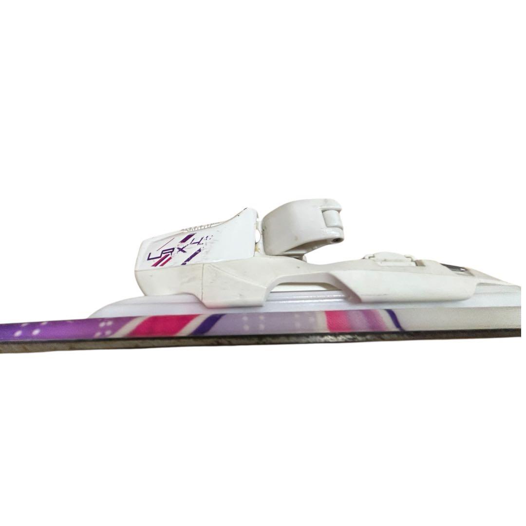 ジュニア　スキー板　ビンディング　ブーツ　ストック　4点セット