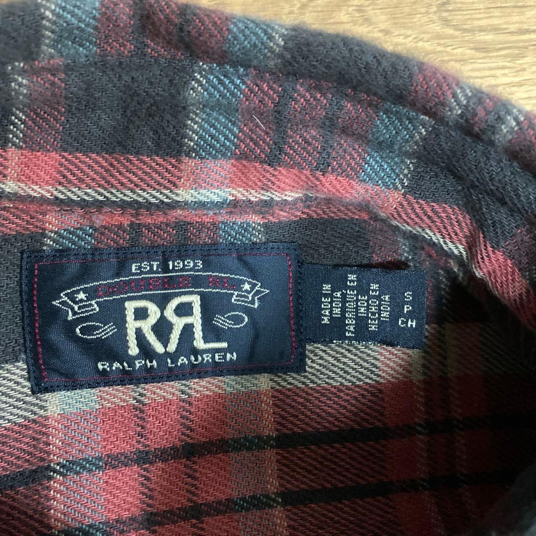 RRL ネルシャツ M〜Lサイズ
