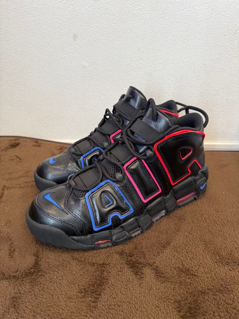 Nike ハイカットスニーカー ブラック/レッド/ブルー