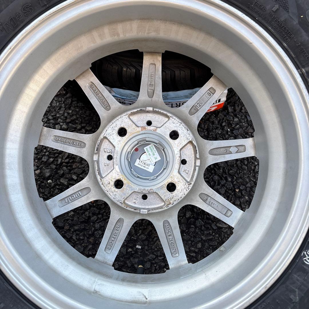 送料込み　オールシーズンタイヤ155/65R13 ❶