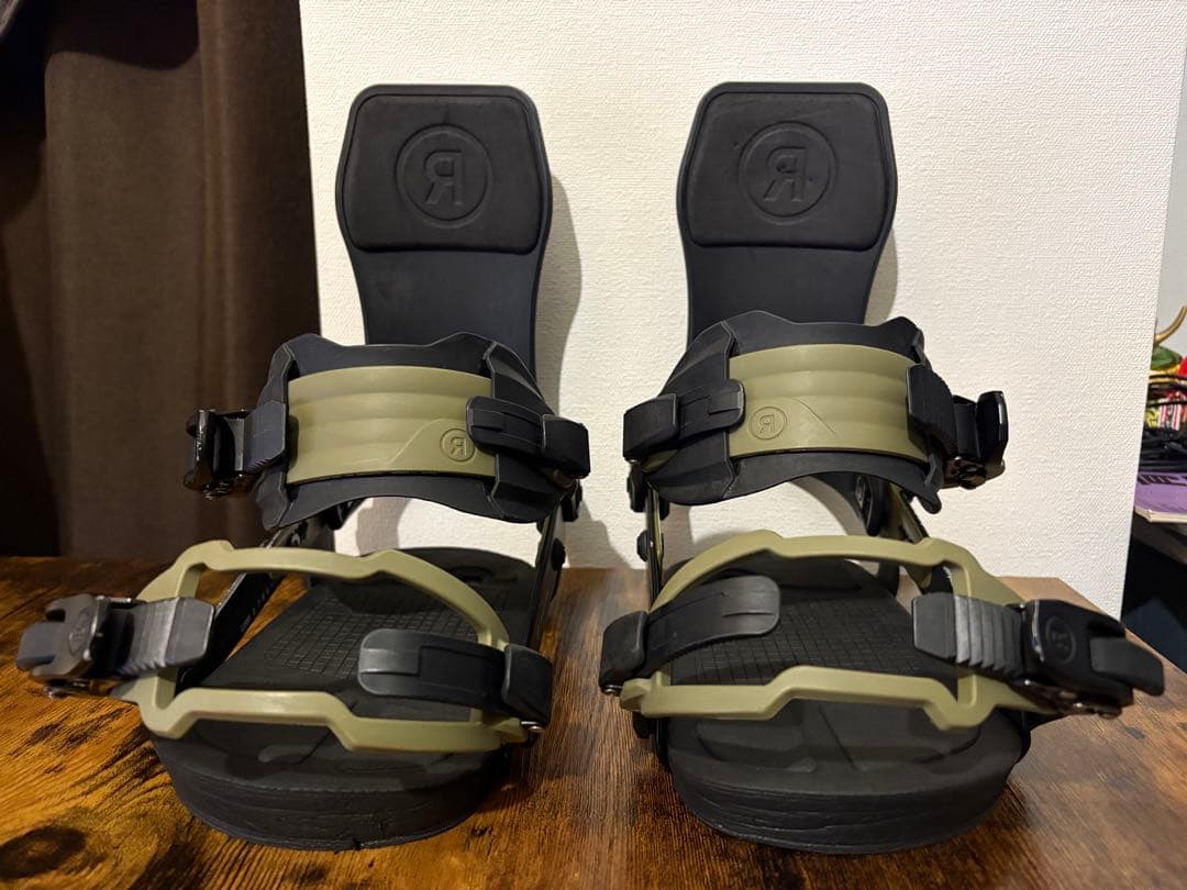 RIDE A-6 M スノーボードビンディング オリーブグリーン