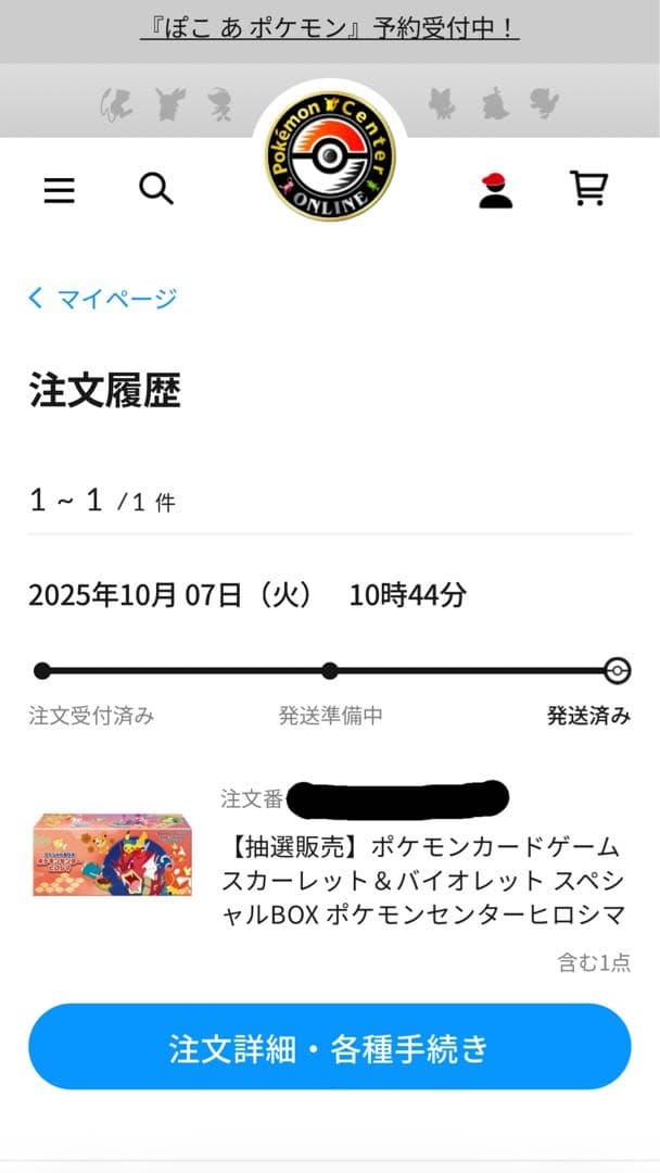 【新品】ポケモンセンター　ヒロシマスペシャルBOX