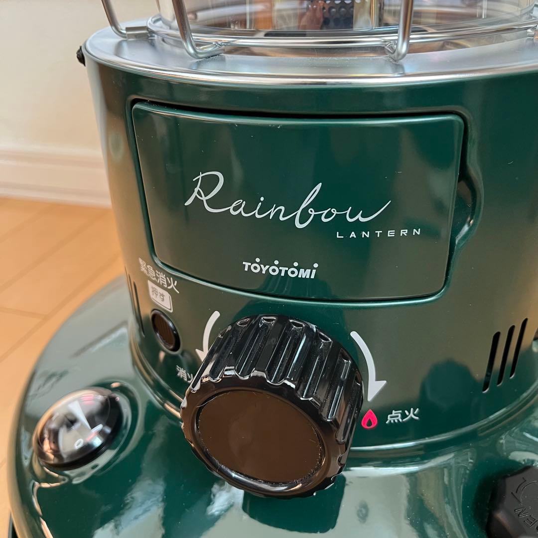 【美品】2022年製 トヨトミ レインボーストーブ RL-25M(G)