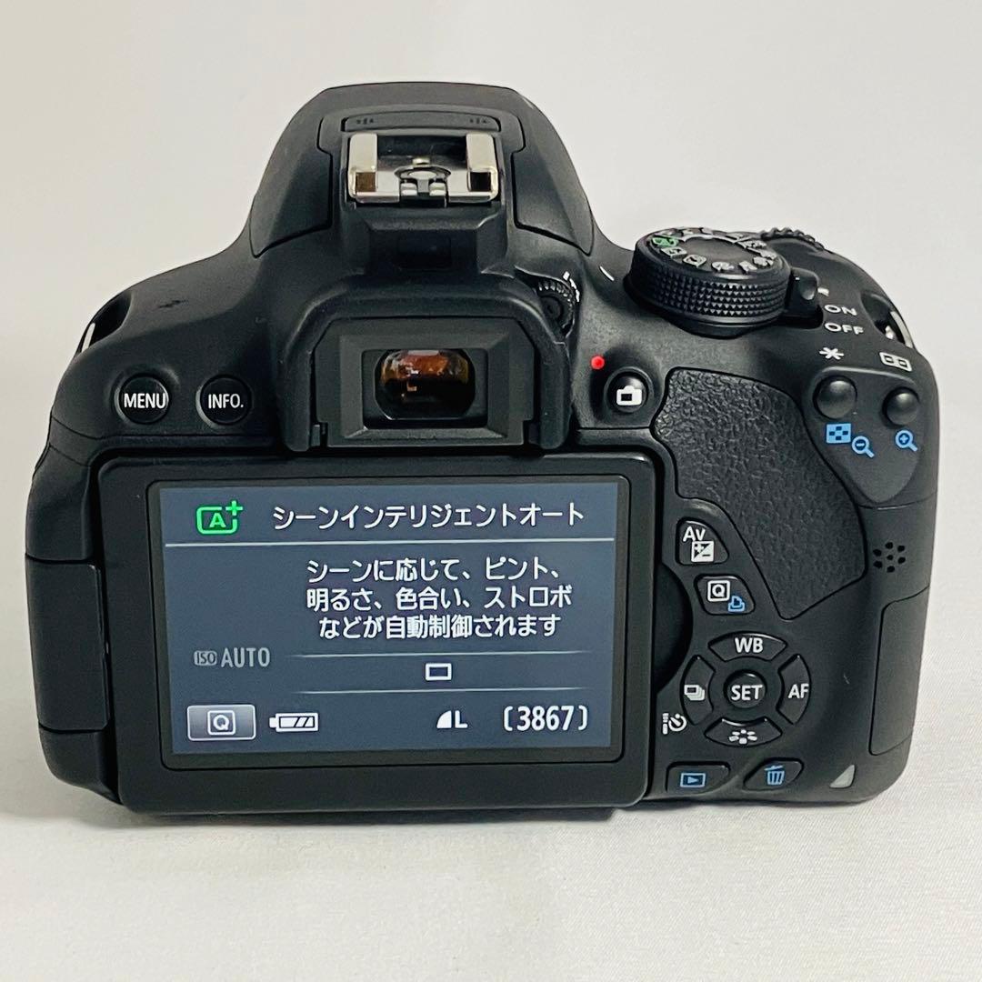 極上品✨キャノン Kiss X7i 初心者セット！スマホ転送◎ ショット数極少