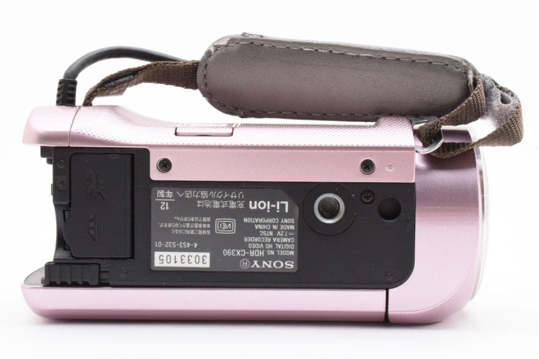 【美品】SONY HANDYCAM HDR-CX390 ピンク　動作確認済