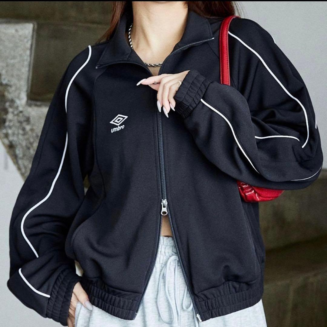 EUMBRO × PUBLUX/アンブロ パイピング ジャージー トラック