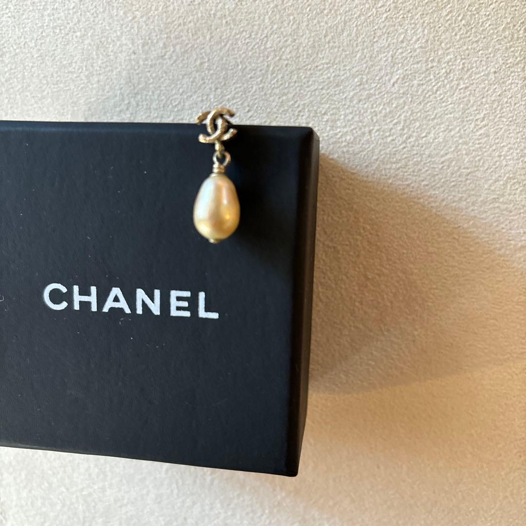 CHANEL シャネル ピアス ココマーク パール 片耳