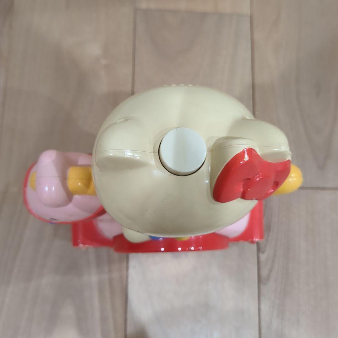 【GW限定値下】ハローキティ　木馬　目覚まし時計　Kitty【ジャンク】