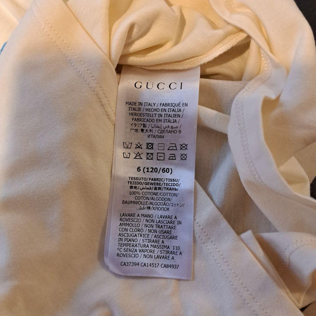 GUCCI ロゴプリント Tシャツ サイズ6