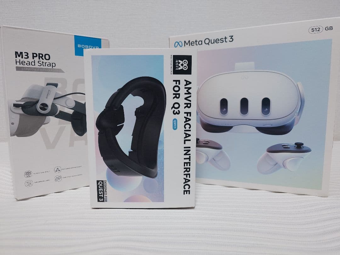  Quest3 512GB ストラップ＋クッションセット