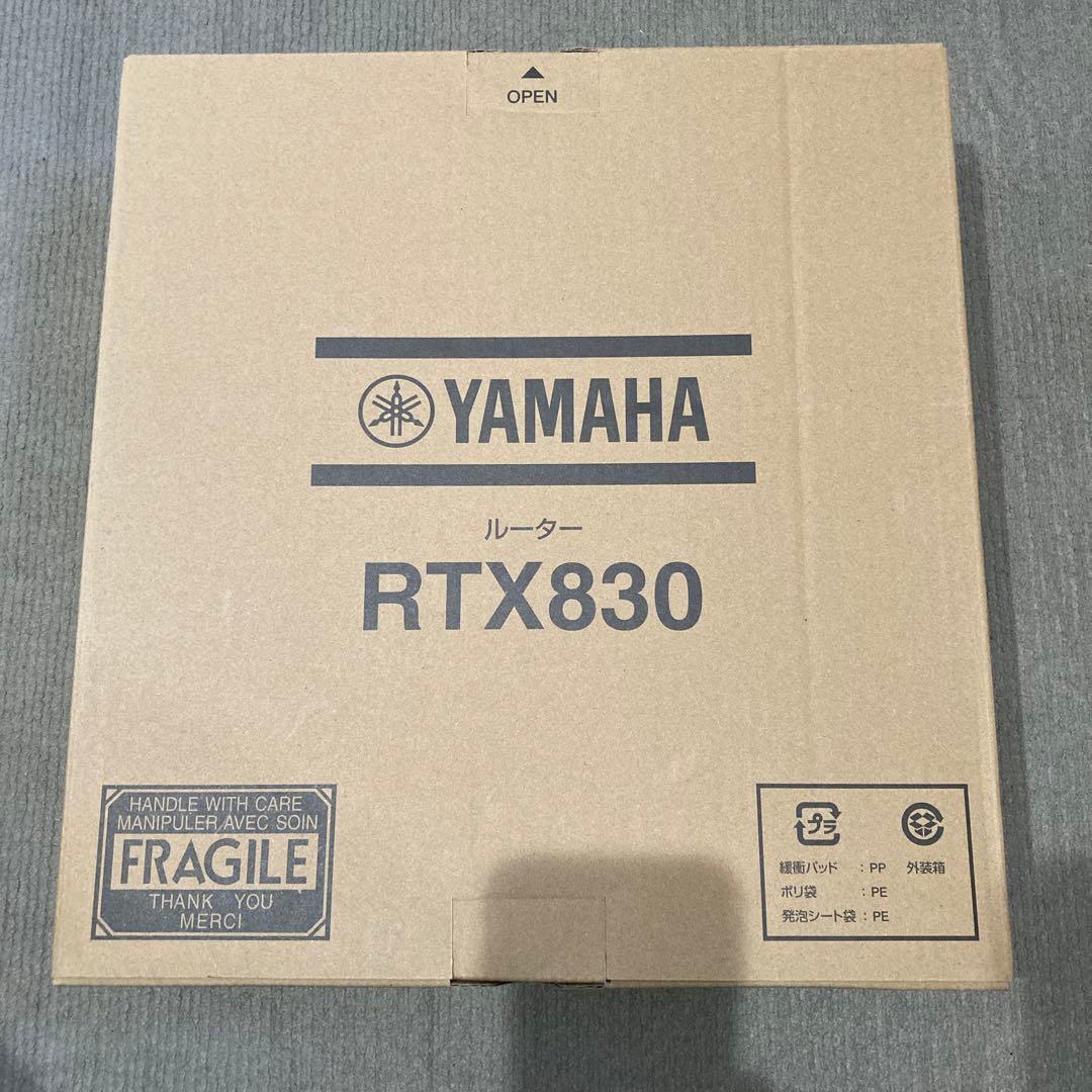 【新品・未使用】YAMAHA RTX830 ルーター