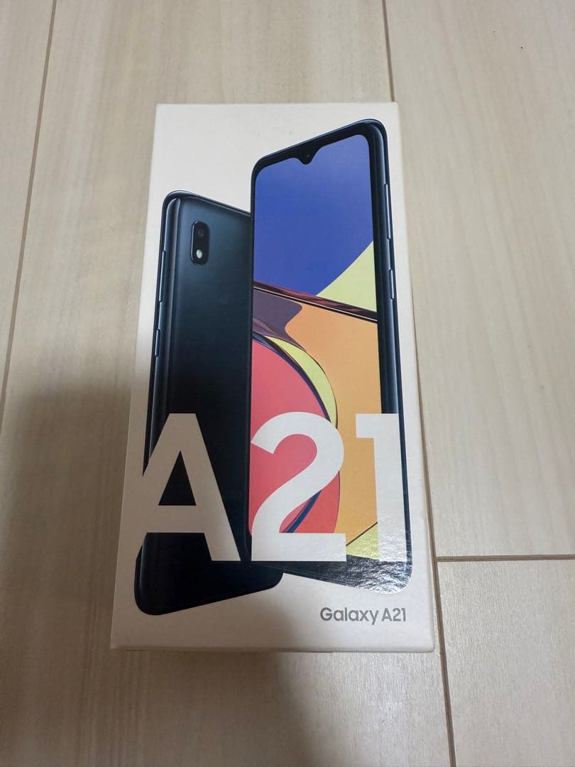 【新品未使用】Samsung Galaxy A21 本体 ブラック