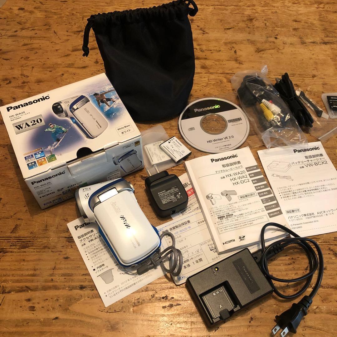 Panasonic HX-WA20 防水デジタルムービーカメラ