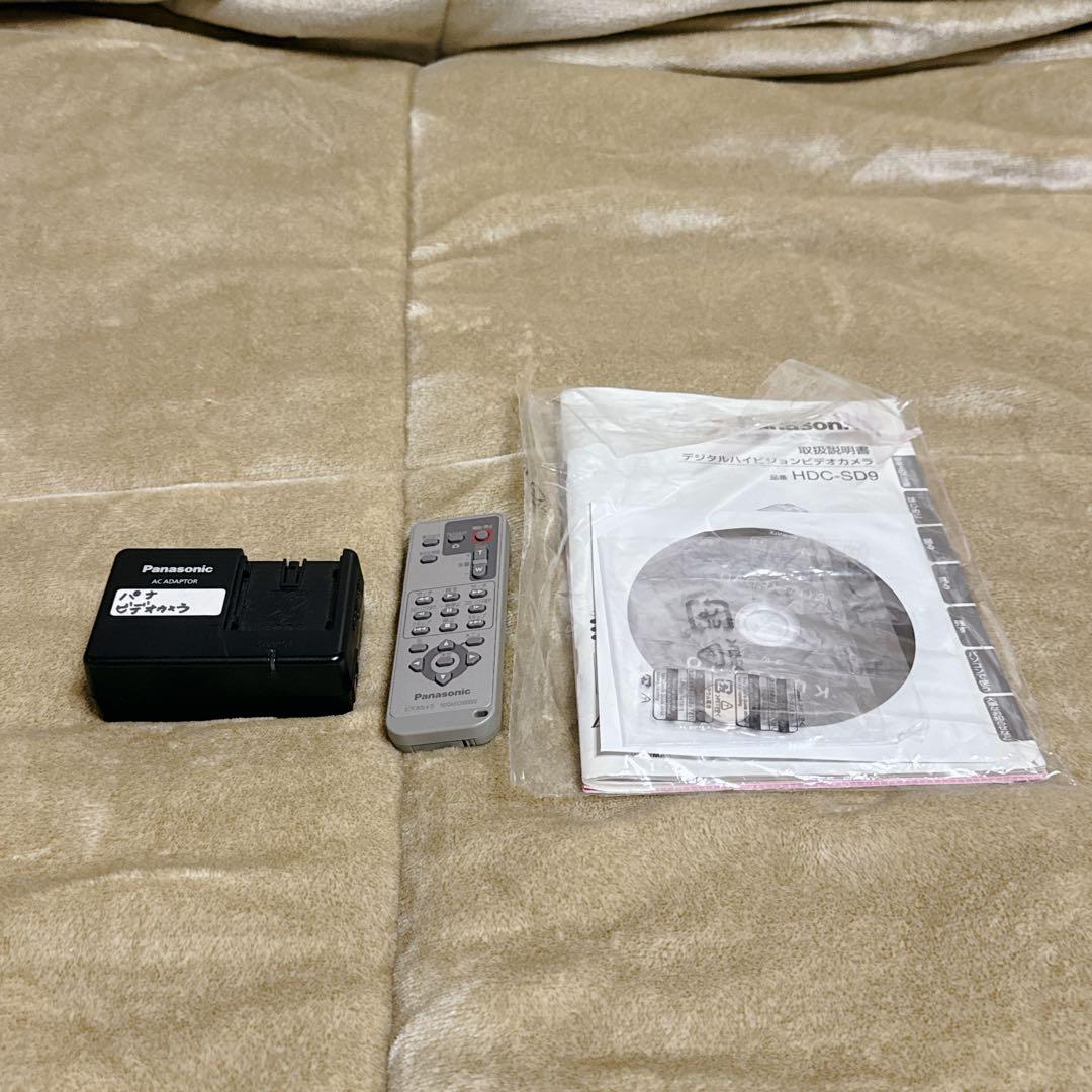 【美品】Panasonic HDC-SD9 ビデオカメラ 本体 付属品多数